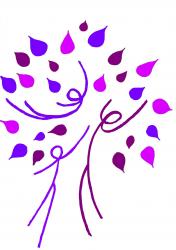 Logo foret violet